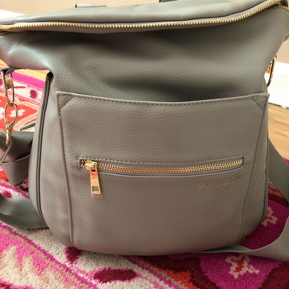 SOLD! Fawn Design Diaper Bag